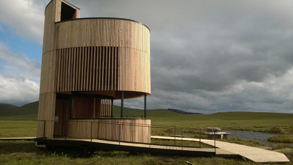 Forsinard Flows “Lookout Tower” in line for prestigious Architects Award