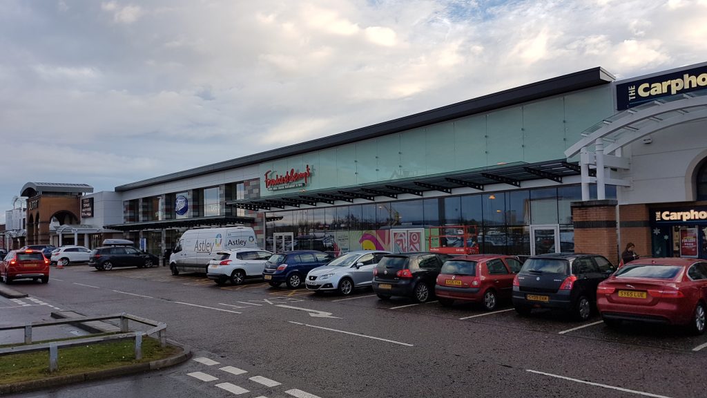 Cladding and Canopy works in Inverness completed.