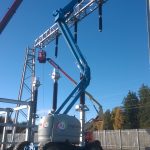 Fyrish Sub Station Steel Erected