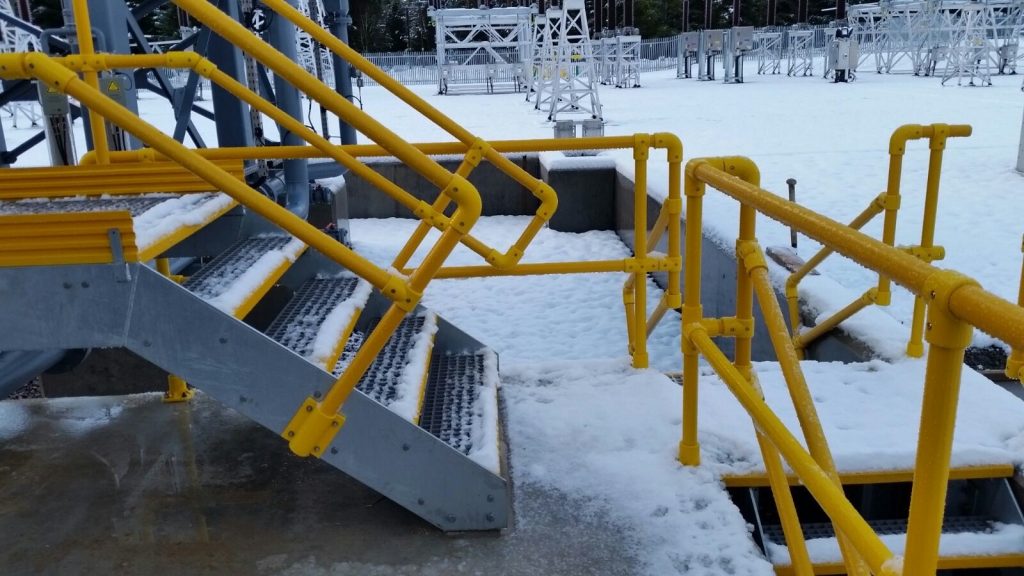 GRP stair installations completed at the Fort Augustus sub-station
