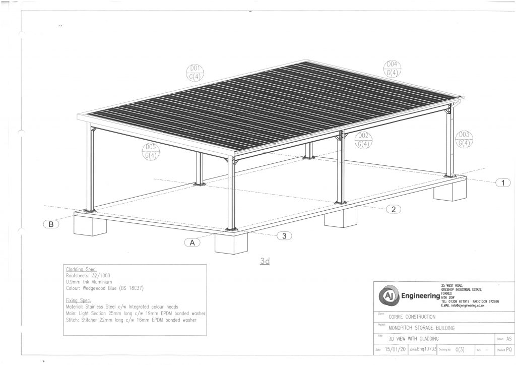 AJE designs and fabricates moveable structure