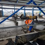 Floor poured at new AJE development