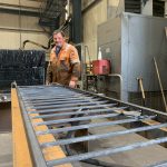 Safety barriers move historic clocktower on  