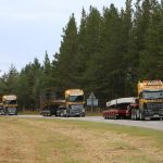 Girders delivery