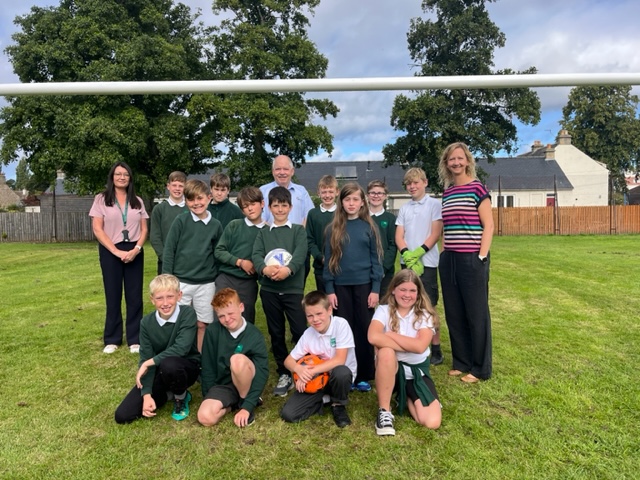 Pupils score with new goals