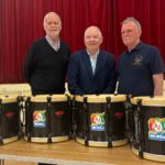 AJE beats the drum for pipe band
